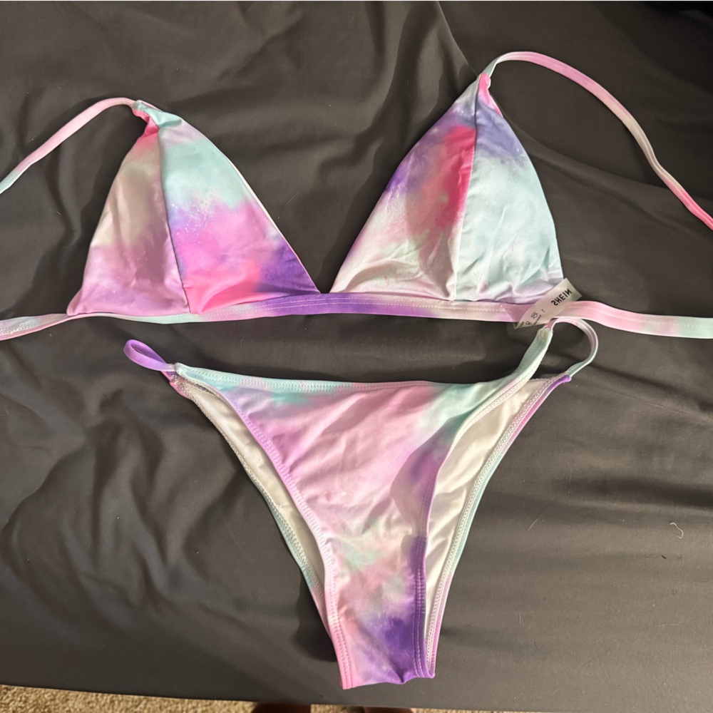 Tie-Dye Bikini Set